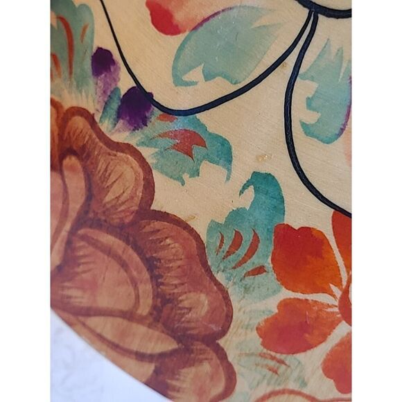 12½" & 9½" Russian Matryoshka Babushka Nesting Wooden Dolls Handmade 70s Two Pcs - Picture 10 of 16